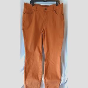 Diane Gilman HSN Infinity Stretch Camel Jeans Women's Size 16W-18W-20W